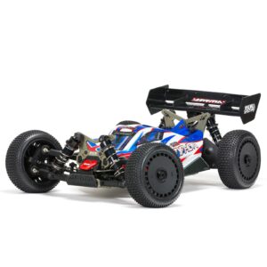 TLR Tuned TYPHON 6S 4X4 BLX Buggy RTR, Red/Blue - Image 1