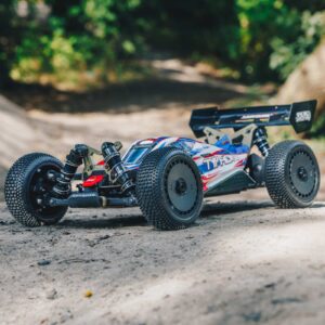 TLR Tuned TYPHON 6S 4X4 BLX Buggy RTR, Red/Blue - Image 11