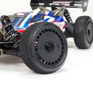 TLR Tuned TYPHON 6S 4X4 BLX Buggy RTR, Red/Blue - Image 6